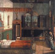 Vittore Carpaccio reve de sainte ursule France oil painting artist